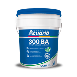 Pintura De Esmalte 300 BA Base Agua