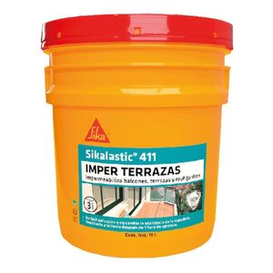 Impermeabilizante Líquido Para Sellar Juntas En Pisos Sikalastic 411 Imper Terrazas