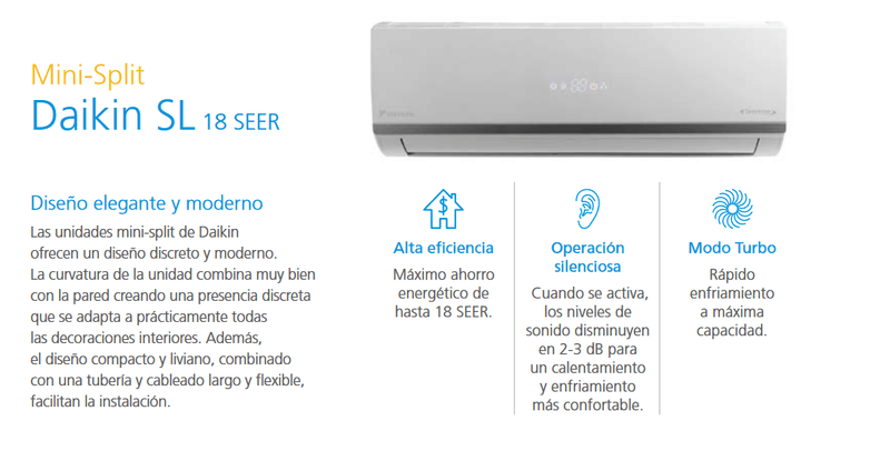 Daikin-SL-18-SEER