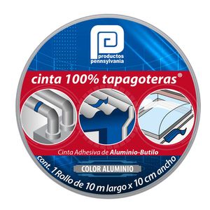 CINTA 100% TAPA GOTERAS BUTIL-ASFALTICA MARCA PENNSYLVANIA