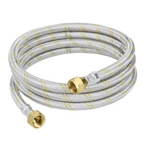 MANGUERA PARA GAS, ACERO INOX, 3/8' X 3/8', 200 CM, FOSET