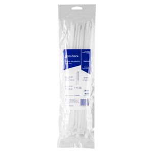 BOLSA CON 50 CINCHOS PLASTICOS 50 LB, 300X4.5 MM, NATURALES