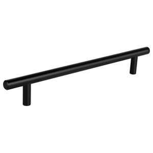 JALADERA DE ACERO 192 MM, ESTILO 'CILINDRO', NEGRO, HERMEX
